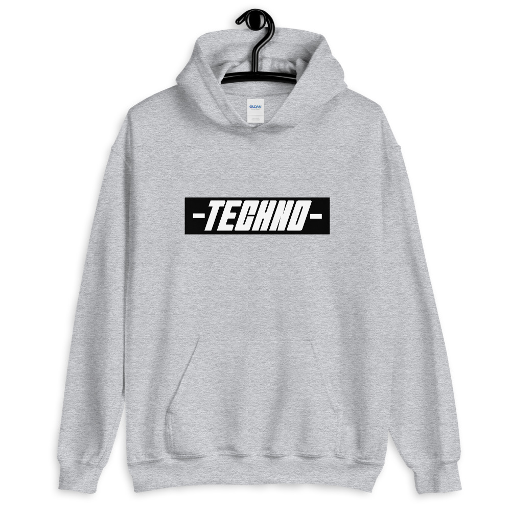 Sweat à capuche techno 19