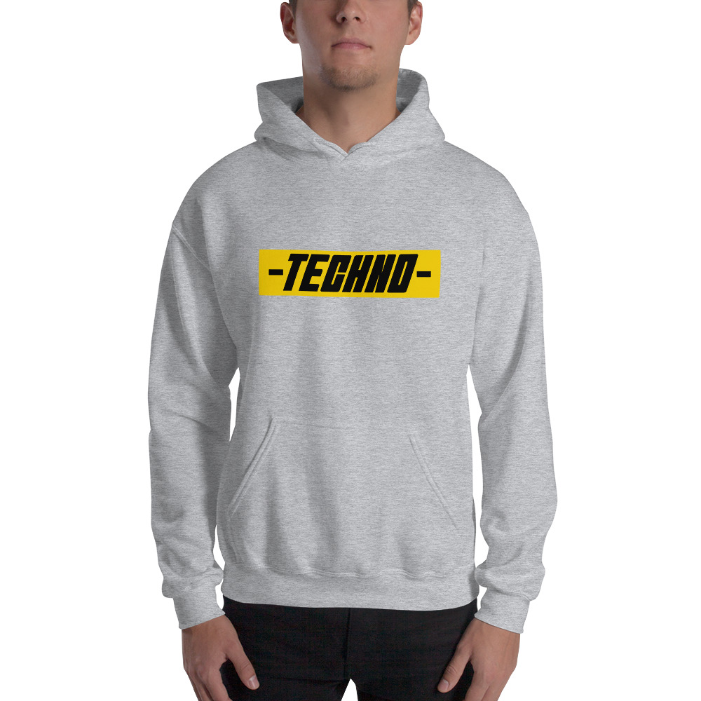 Sweat à capuche techno 22