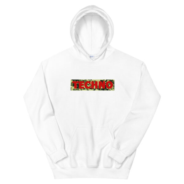 Sweat à capuche techno 18