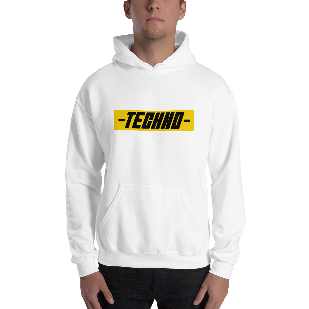 Sweat à capuche techno 22 – Image 11