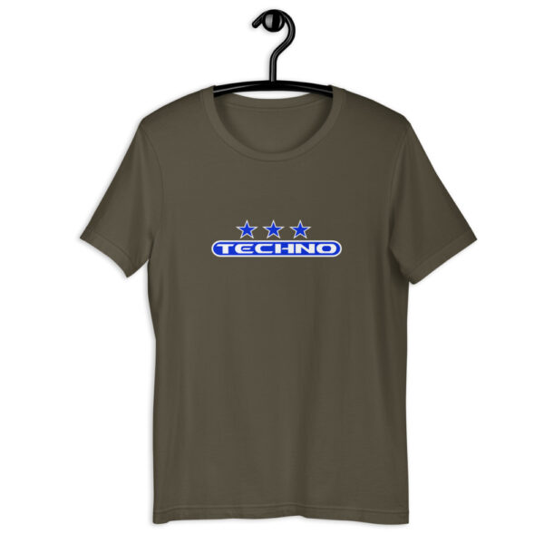 Tshirt techno 7 bleu