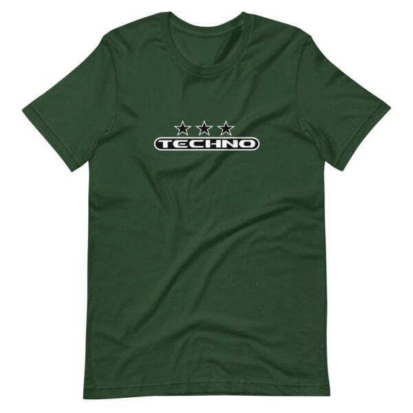 Tshirt techno 7 noir