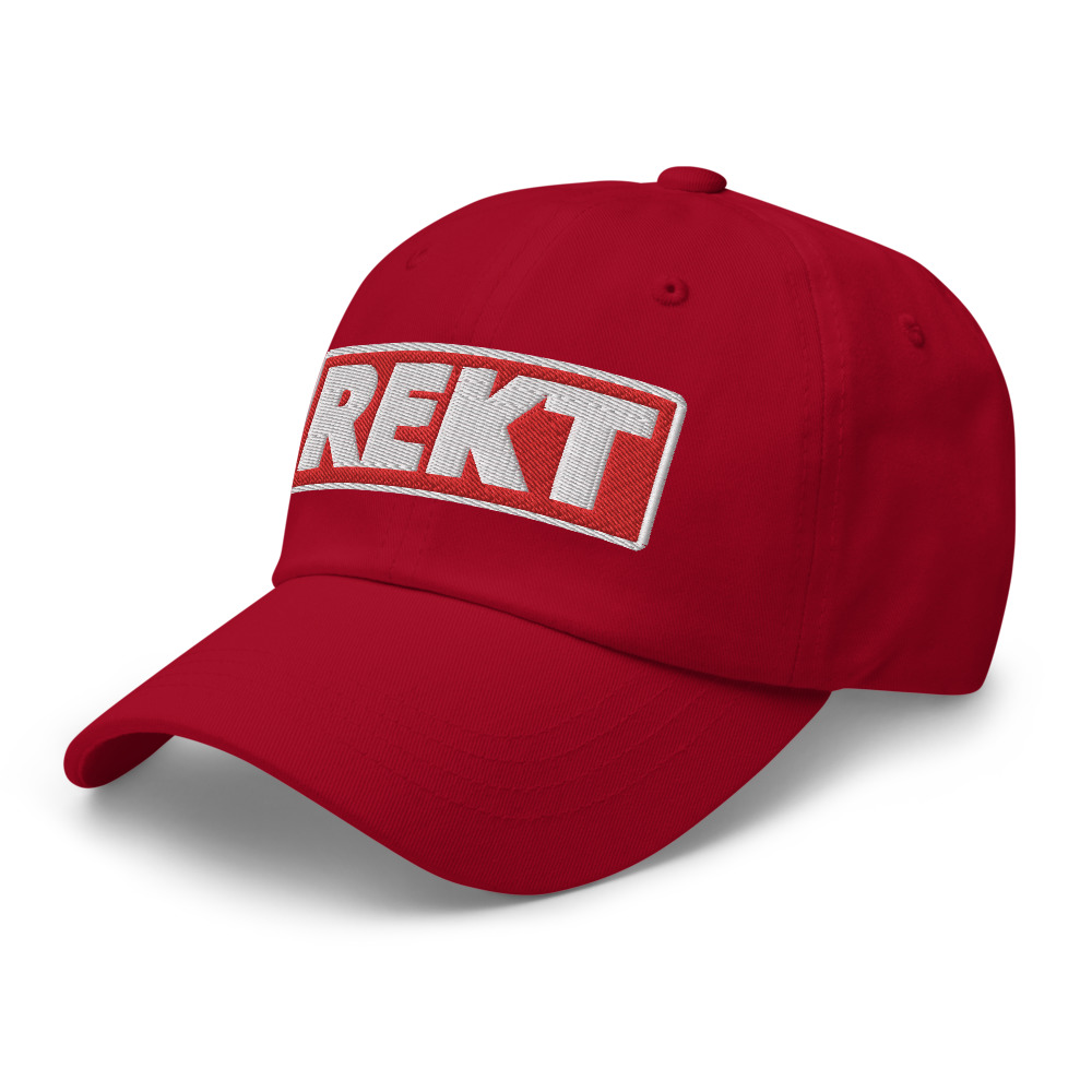 Casquette Baseball REKT rouge – Image 5