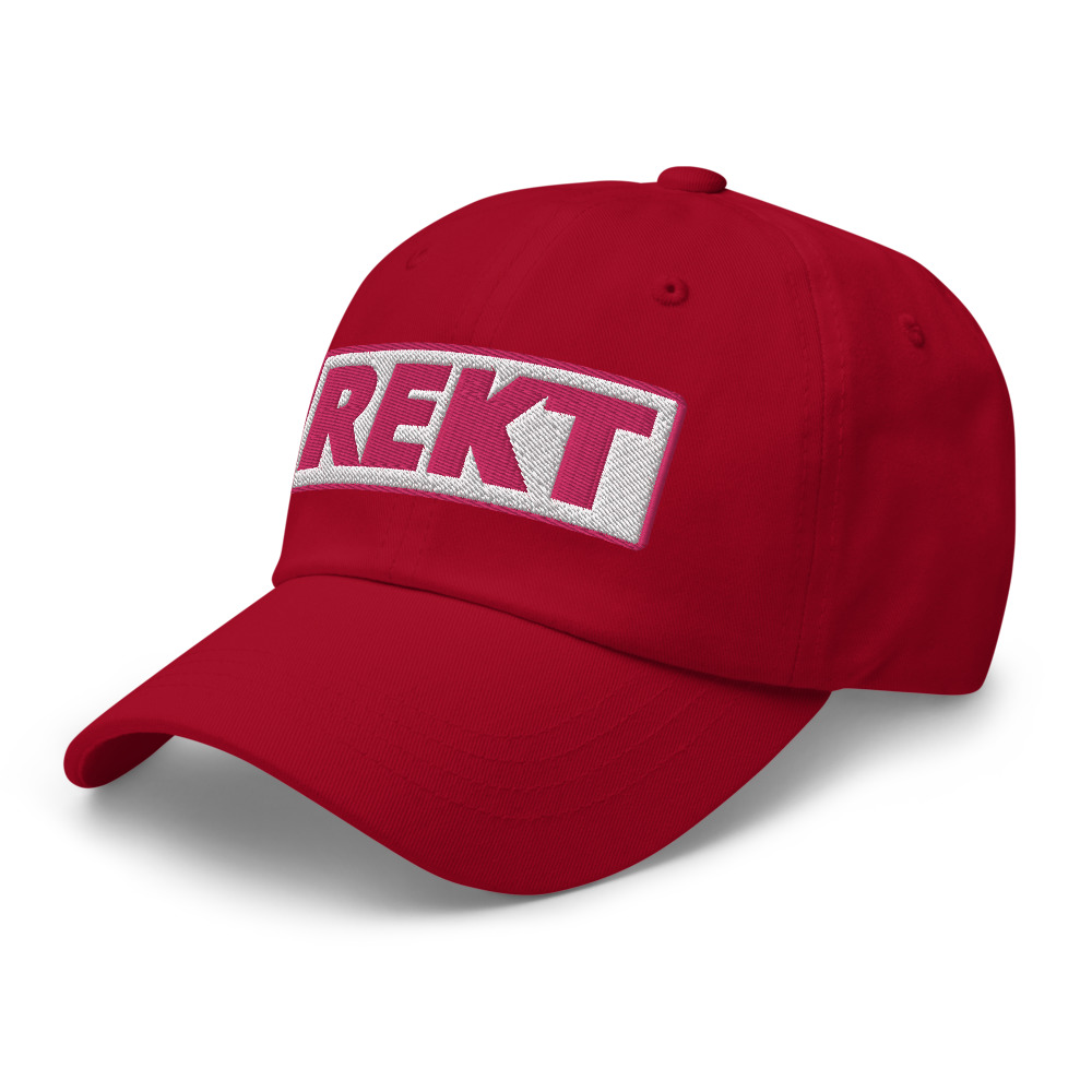 Casquette Baseball REKT blanc – Image 5