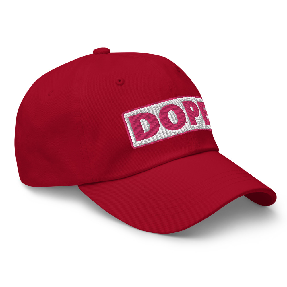 Casquette Baseball DOPE blanc – Image 5